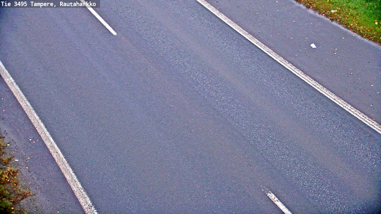 Weather Camera Image Road 3495 Tampere, Rautaharkko, Tampere, Pirkanmaa