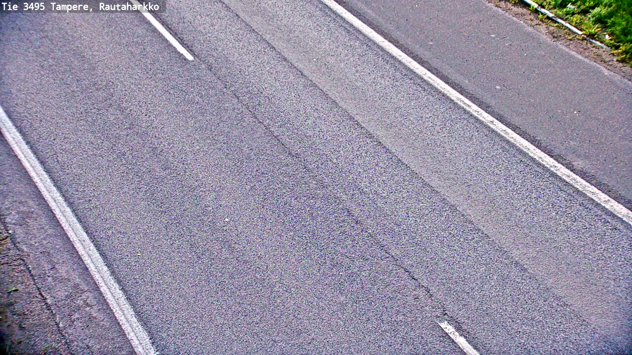 Weather Camera Image Road 3495 Tampere, Rautaharkko, Tampere, Pirkanmaa