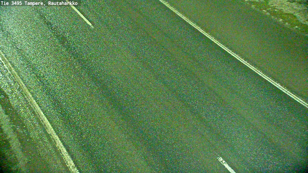 Weather Camera Image Road 3495 Tampere, Rautaharkko, Tampere, Pirkanmaa