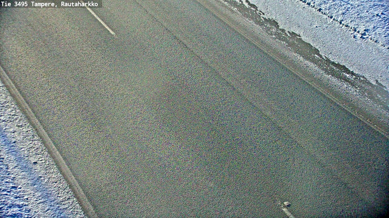Weather Camera Image Väg 3495 Tammerfors, Rautaharkko, Tampere, Pirkanmaa
