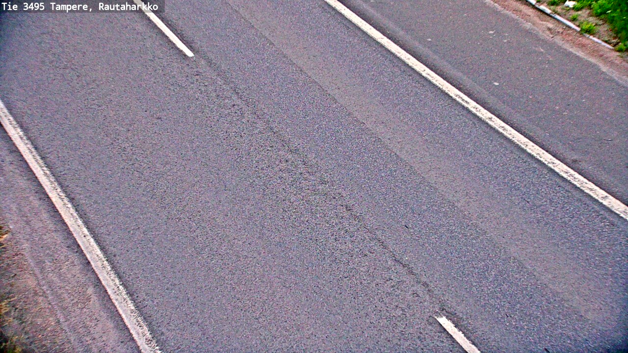 Weather Camera Image Road 3495 Tampere, Rautaharkko, Tampere, Pirkanmaa