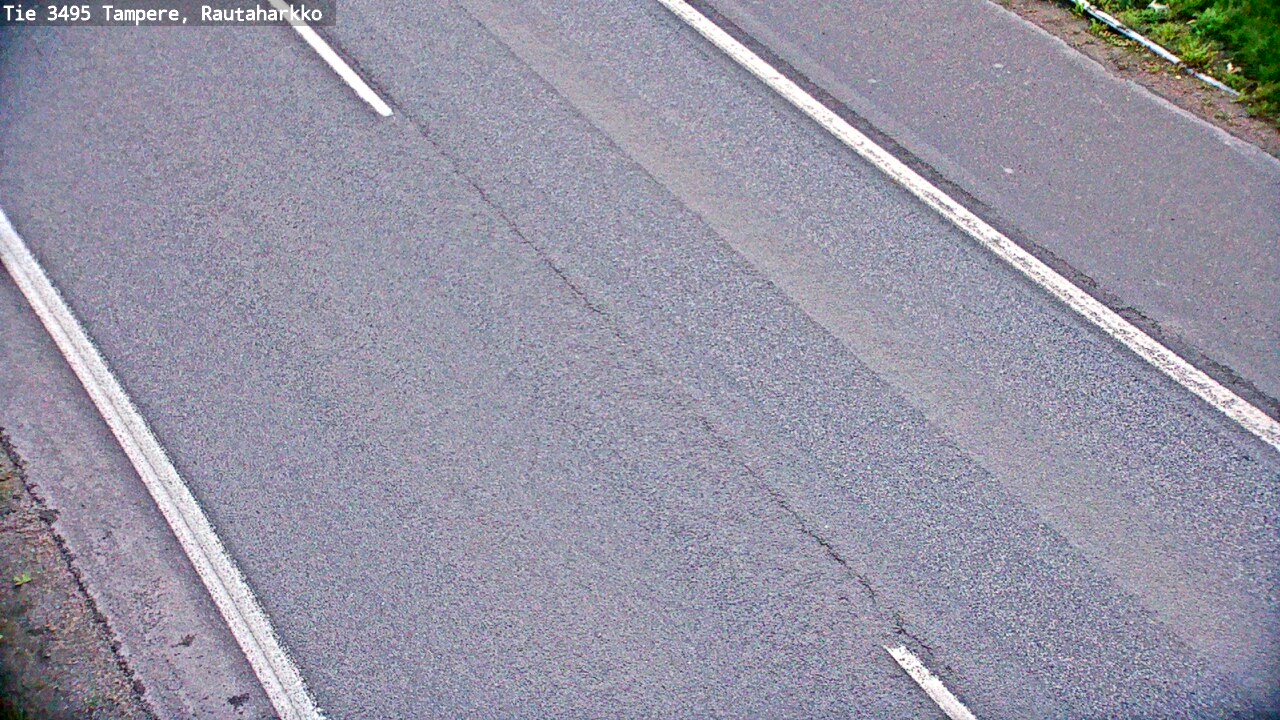 Weather Camera Image Road 3495 Tampere, Rautaharkko, Tampere, Pirkanmaa