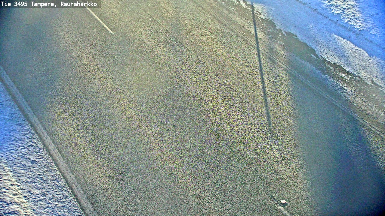 Weather Camera Image Road 3495 Tampere, Rautaharkko, Tampere, Pirkanmaa