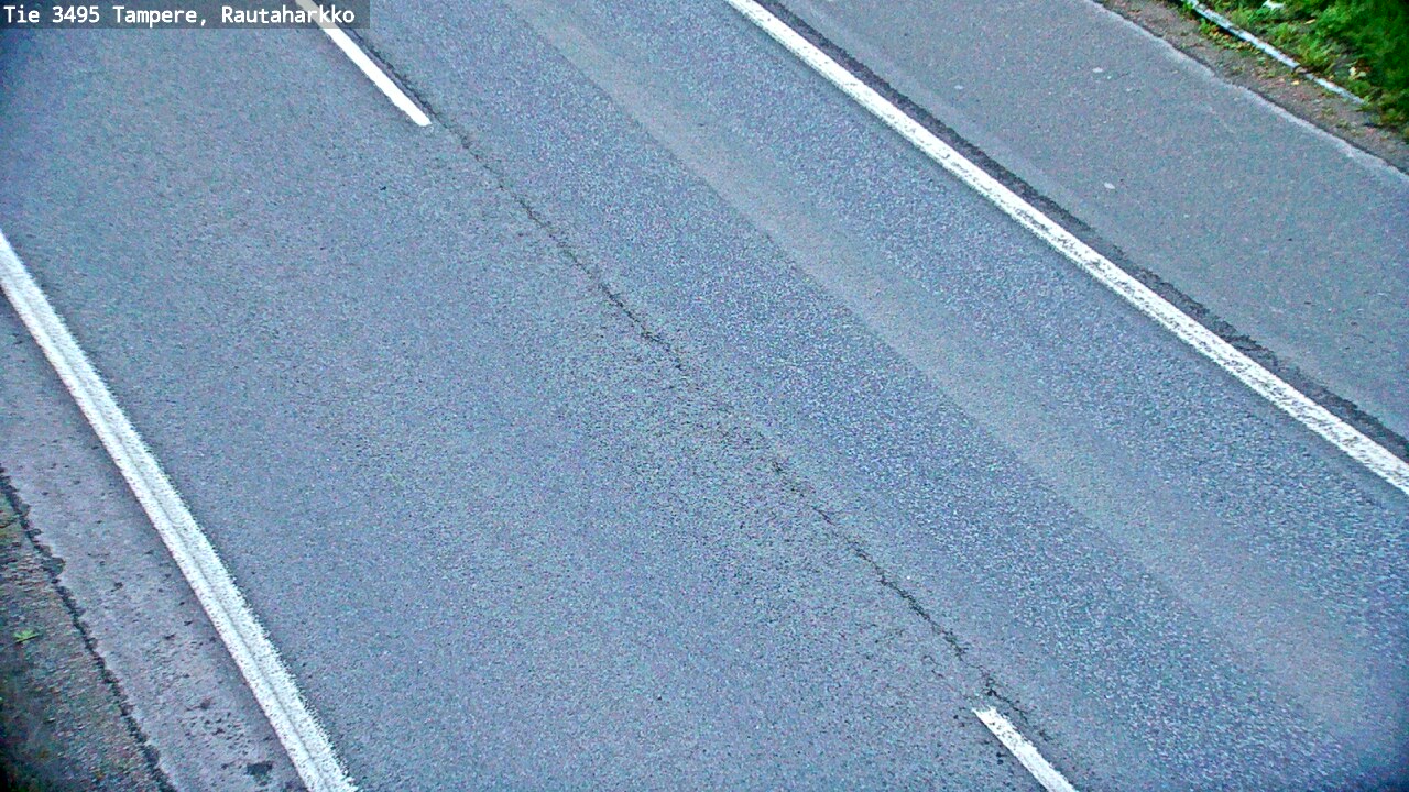 Weather Camera Image Road 3495 Tampere, Rautaharkko, Tampere, Pirkanmaa
