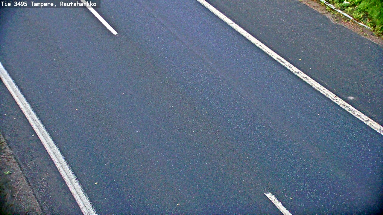 Weather Camera Image Road 3495 Tampere, Rautaharkko, Tampere, Pirkanmaa