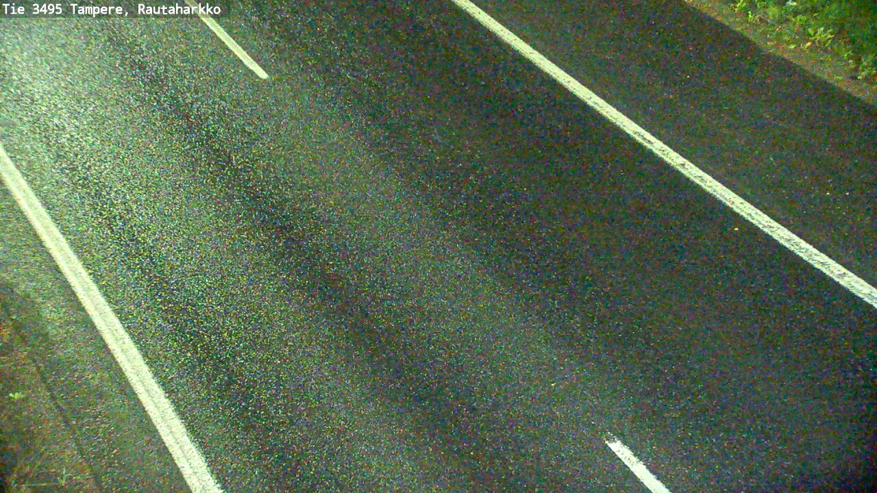 Weather Camera Image Road 3495 Tampere, Rautaharkko, Tampere, Pirkanmaa