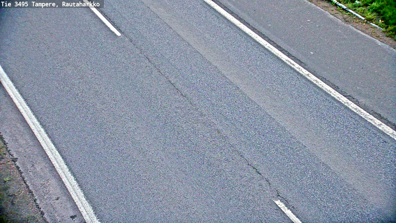 Weather Camera Image Road 3495 Tampere, Rautaharkko, Tampere, Pirkanmaa