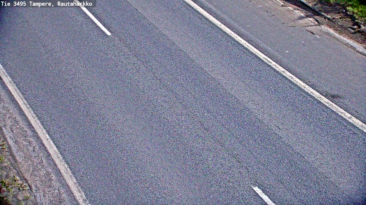 Weather Camera Image Road 3495 Tampere, Rautaharkko, Tampere, Pirkanmaa