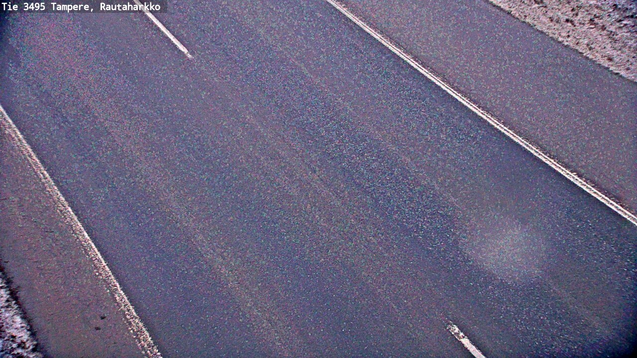 Weather Camera Image Road 3495 Tampere, Rautaharkko, Tampere, Pirkanmaa