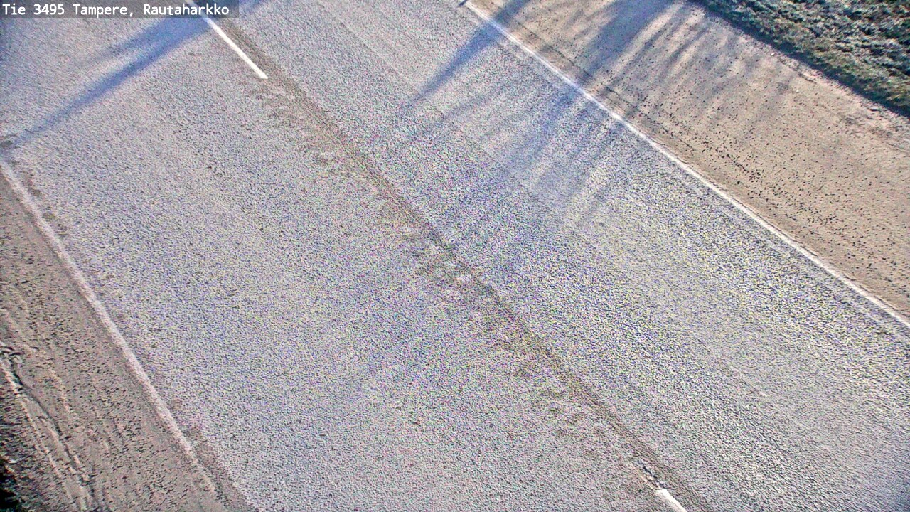 Weather Camera Image Road 3495 Tampere, Rautaharkko, Tampere, Pirkanmaa