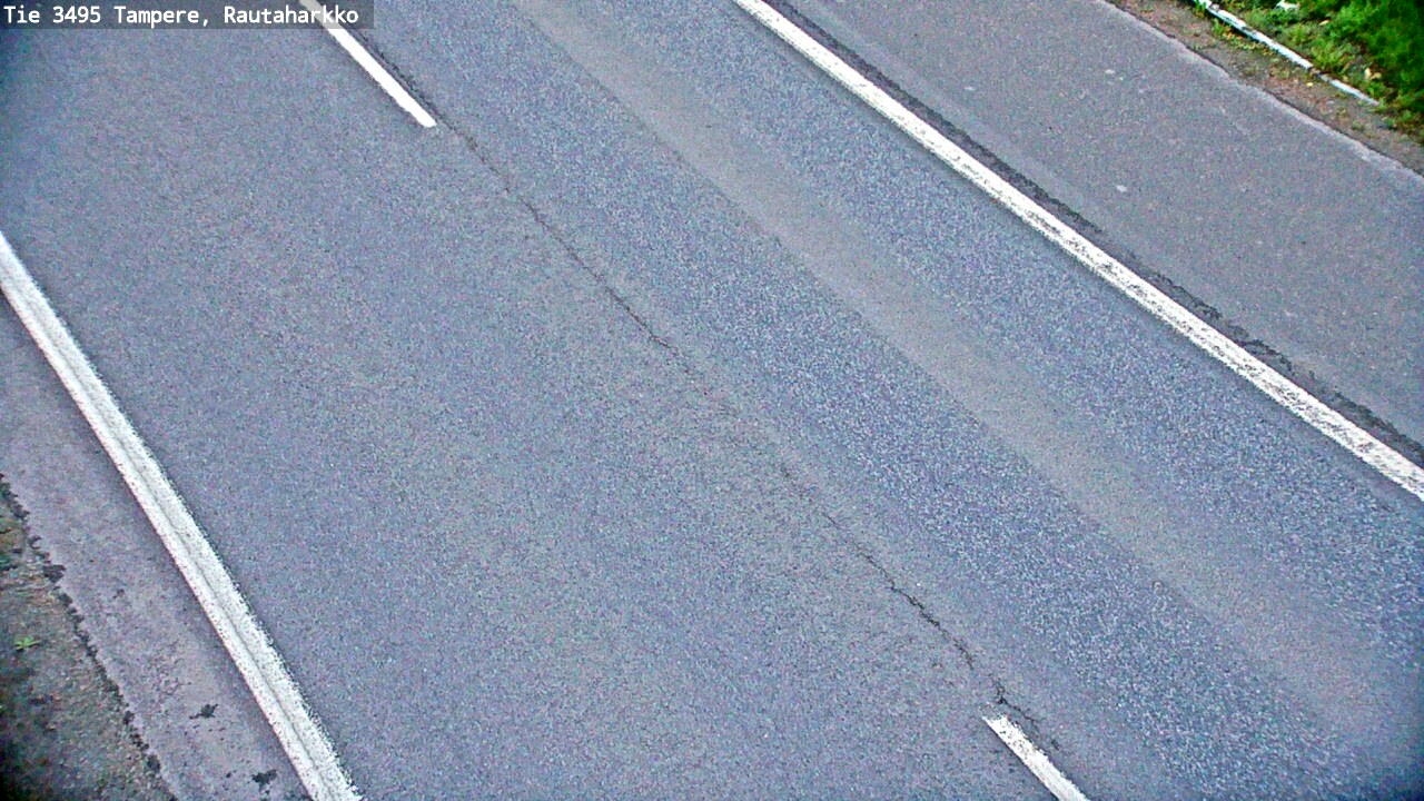 Weather Camera Image Road 3495 Tampere, Rautaharkko, Tampere, Pirkanmaa