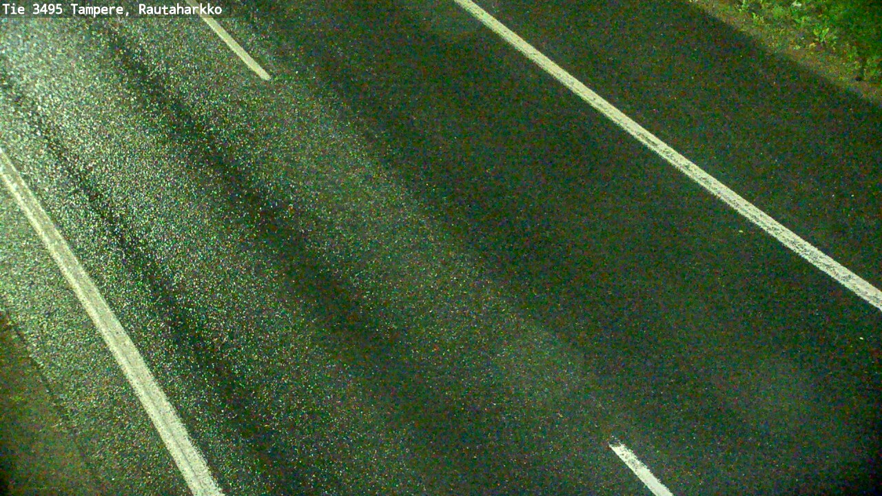 Weather Camera Image Road 3495 Tampere, Rautaharkko, Tampere, Pirkanmaa