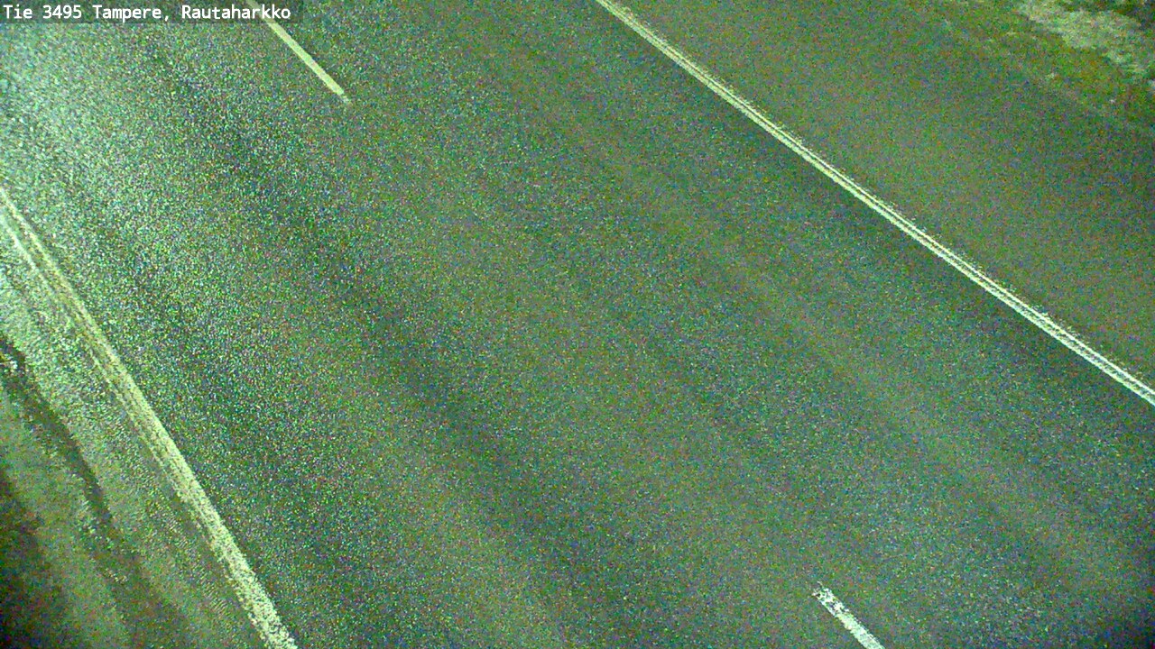 Weather Camera Image Road 3495 Tampere, Rautaharkko, Tampere, Pirkanmaa
