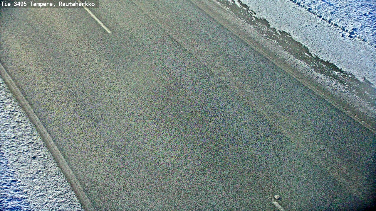 Weather Camera Image Väg 3495 Tammerfors, Rautaharkko, Tampere, Pirkanmaa