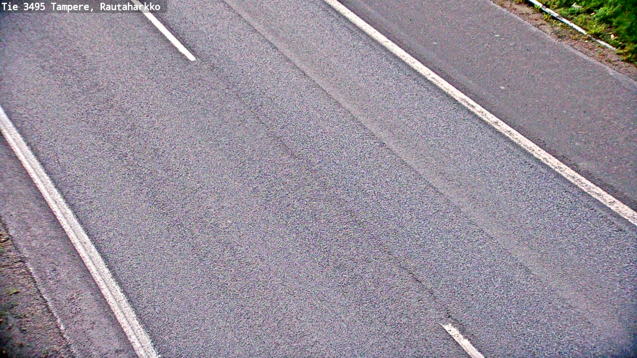 Weather Camera Image Road 3495 Tampere, Rautaharkko, Tampere, Pirkanmaa