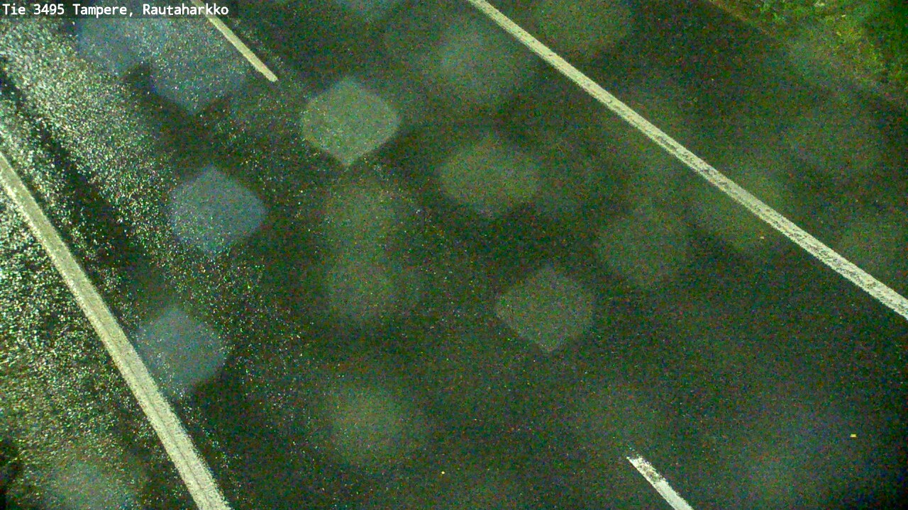 Weather Camera Image Road 3495 Tampere, Rautaharkko, Tampere, Pirkanmaa