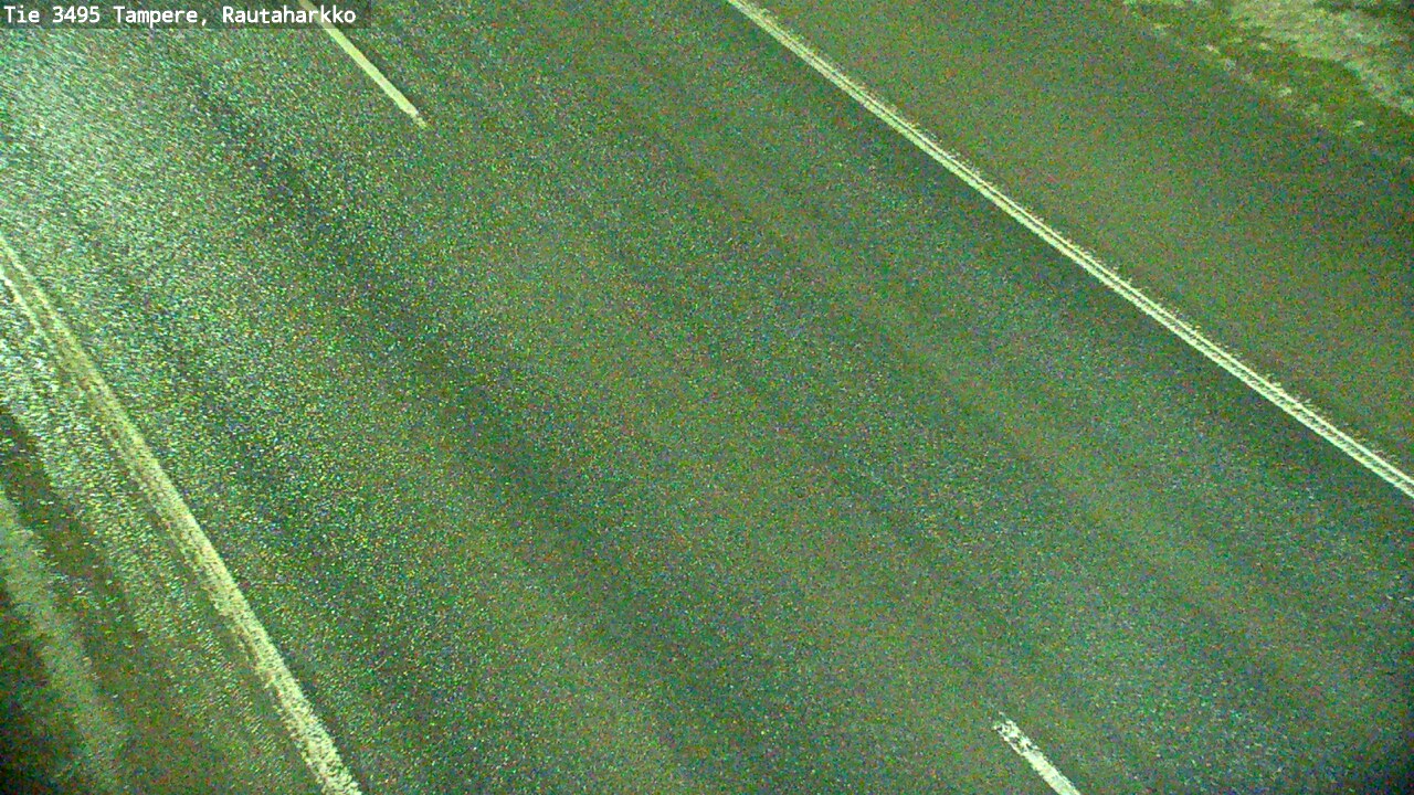 Weather Camera Image Road 3495 Tampere, Rautaharkko, Tampere, Pirkanmaa