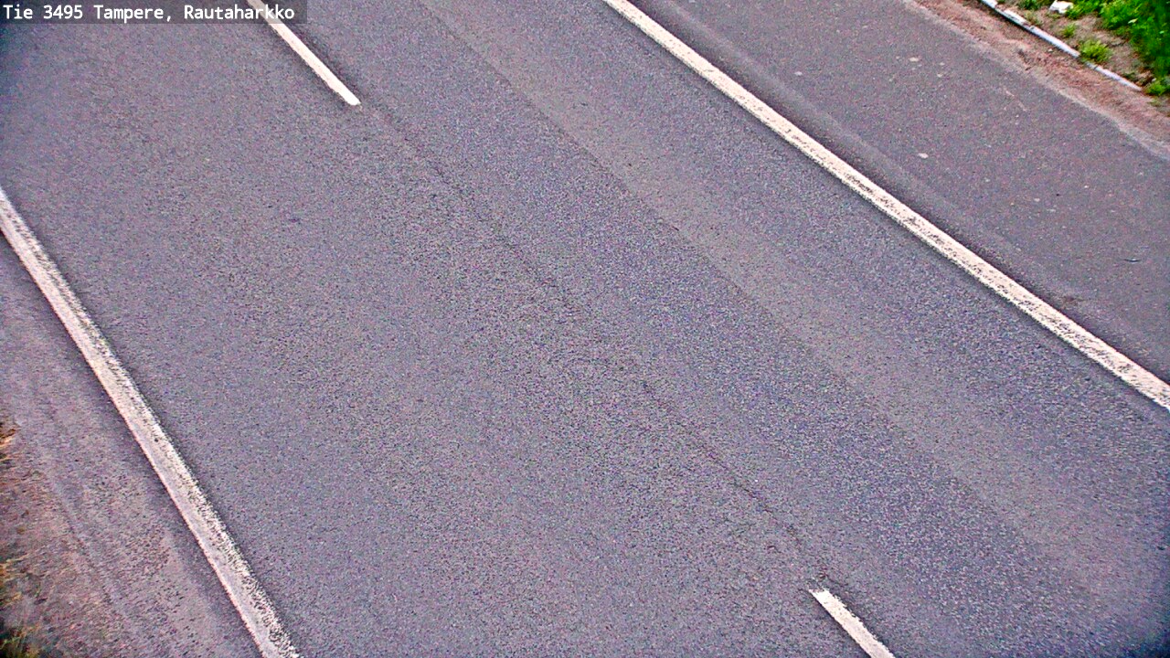 Weather Camera Image Road 3495 Tampere, Rautaharkko, Tampere, Pirkanmaa