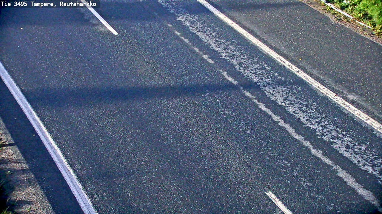 Weather Camera Image Road 3495 Tampere, Rautaharkko, Tampere, Pirkanmaa