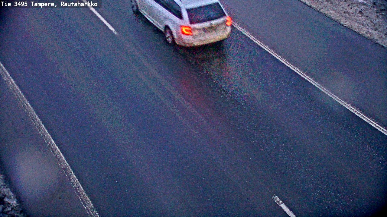 Weather Camera Image Road 3495 Tampere, Rautaharkko, Tampere, Pirkanmaa