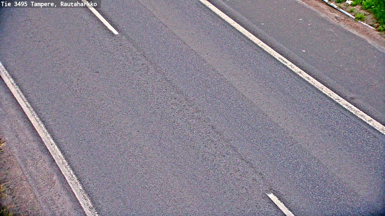 Weather Camera Image Road 3495 Tampere, Rautaharkko, Tampere, Pirkanmaa