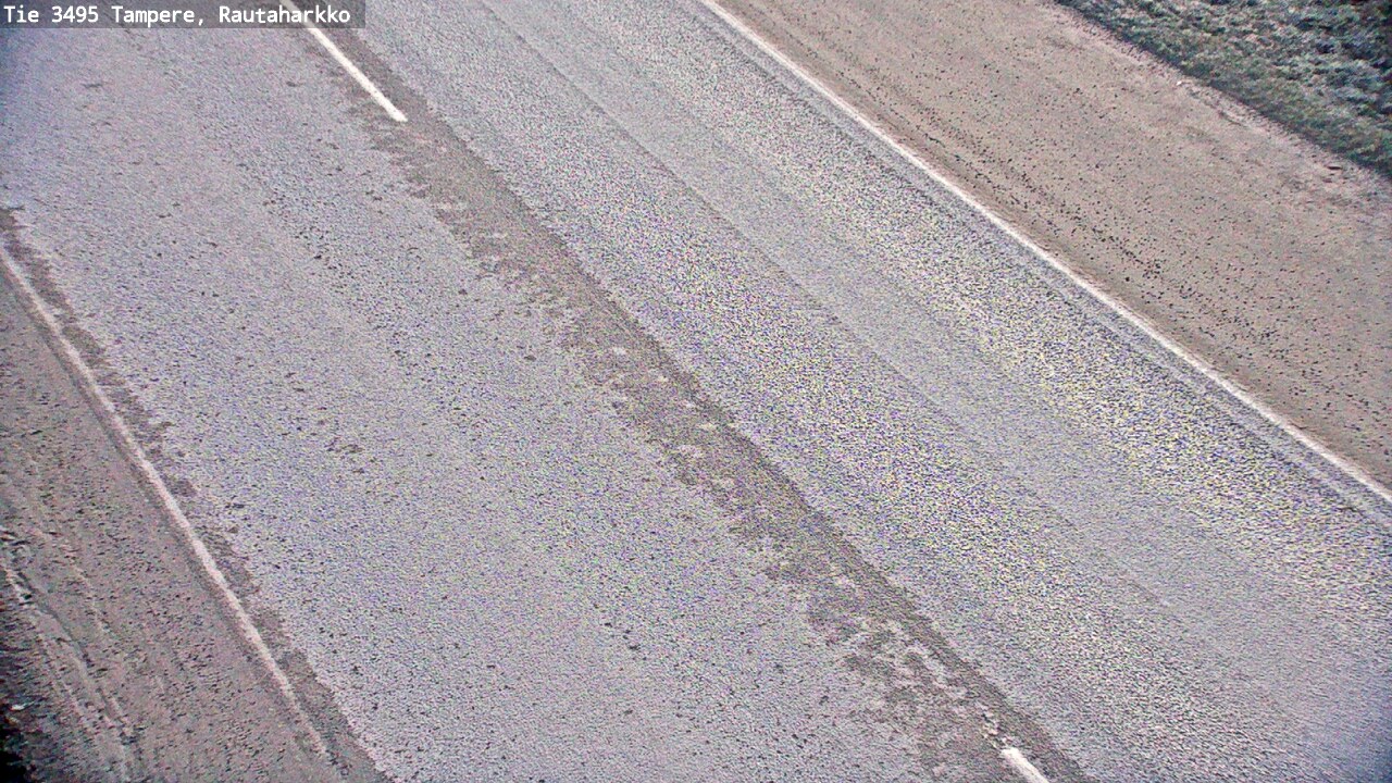 Weather Camera Image Road 3495 Tampere, Rautaharkko, Tampere, Pirkanmaa