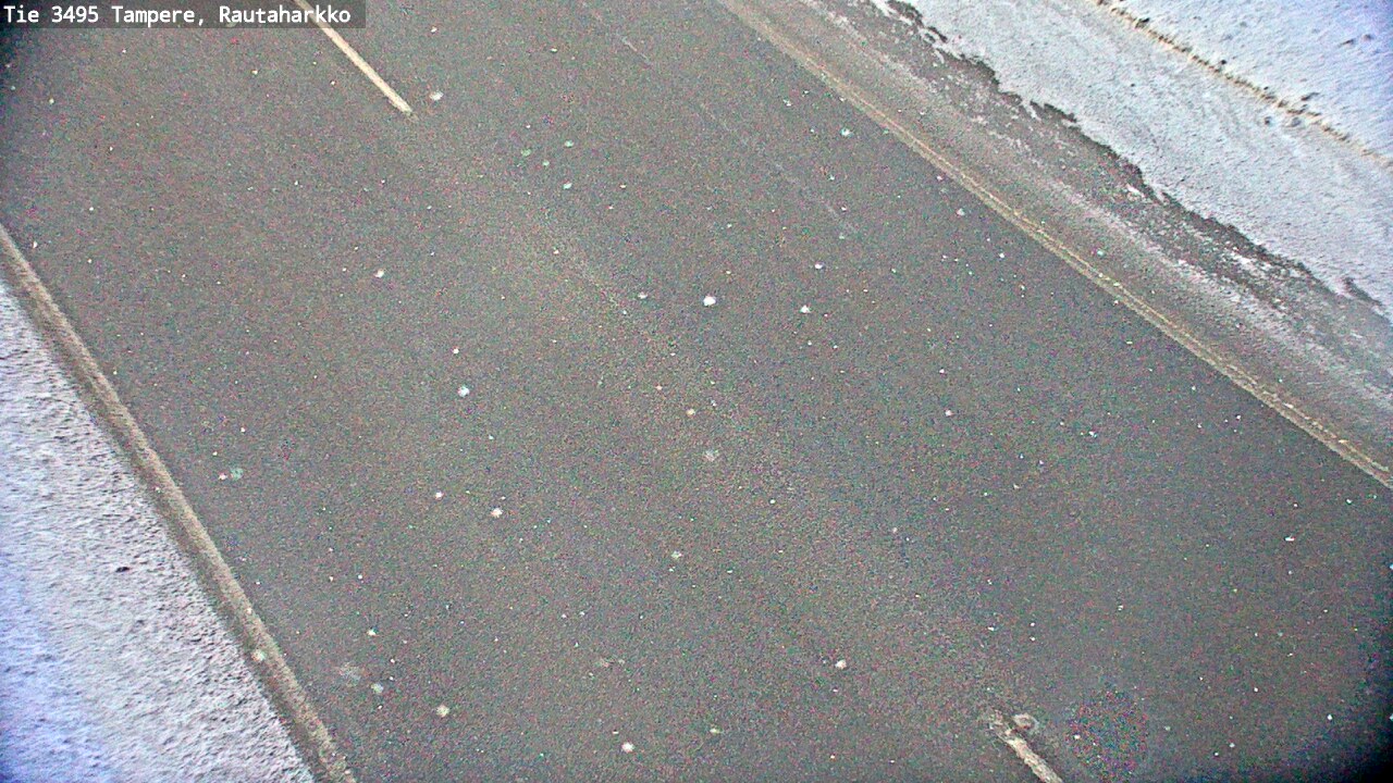 Weather Camera Image Väg 3495 Tammerfors, Rautaharkko, Tampere, Pirkanmaa