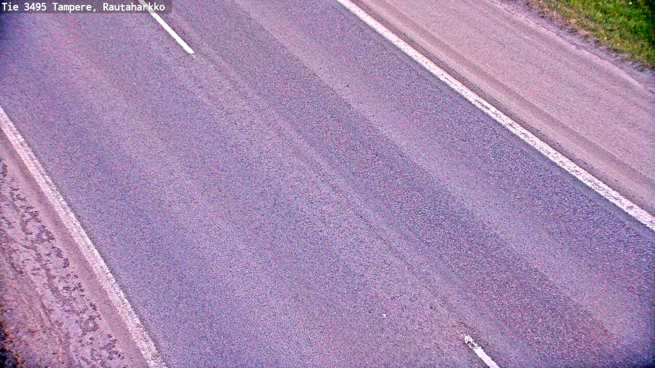 Weather Camera Image Road 3495 Tampere, Rautaharkko, Tampere, Pirkanmaa