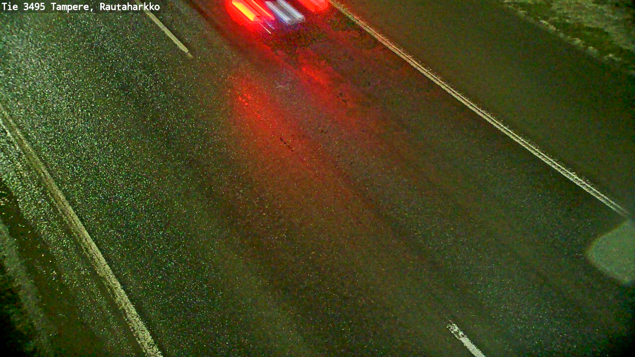 Weather Camera Image Road 3495 Tampere, Rautaharkko, Tampere, Pirkanmaa
