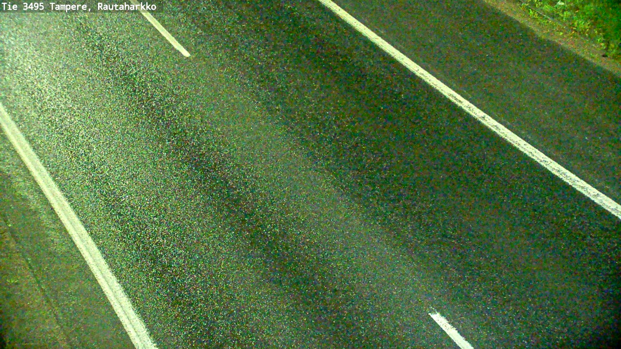 Weather Camera Image Road 3495 Tampere, Rautaharkko, Tampere, Pirkanmaa