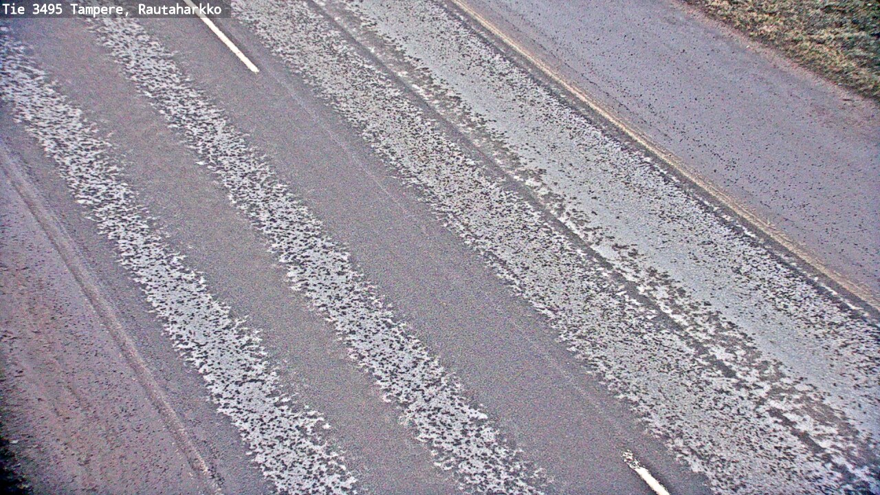 Weather Camera Image Road 3495 Tampere, Rautaharkko, Tampere, Pirkanmaa