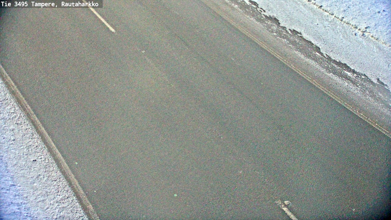 Weather Camera Image Väg 3495 Tammerfors, Rautaharkko, Tampere, Pirkanmaa