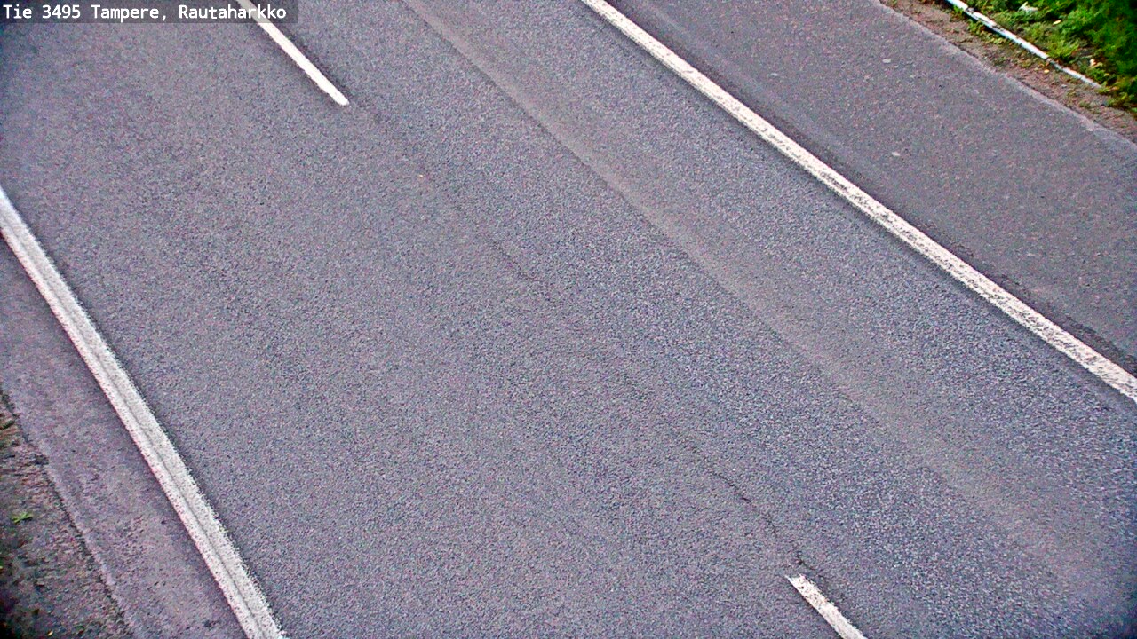 Weather Camera Image Road 3495 Tampere, Rautaharkko, Tampere, Pirkanmaa