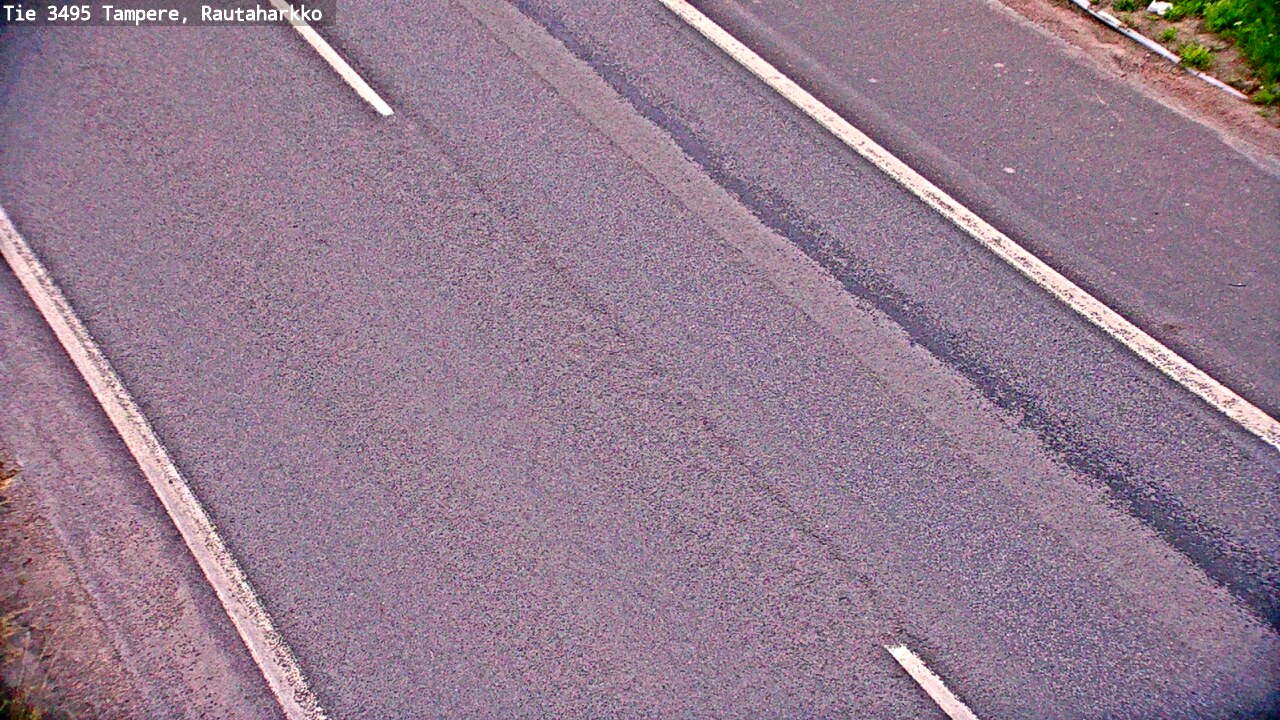 Weather Camera Image Road 3495 Tampere, Rautaharkko, Tampere, Pirkanmaa