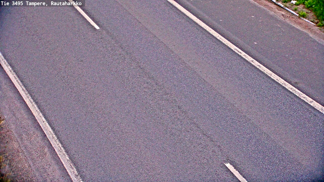 Weather Camera Image Road 3495 Tampere, Rautaharkko, Tampere, Pirkanmaa