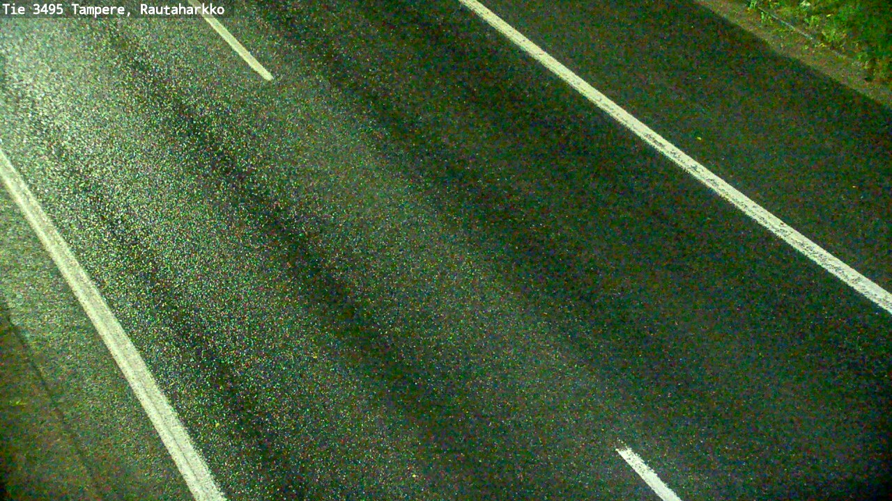 Weather Camera Image Road 3495 Tampere, Rautaharkko, Tampere, Pirkanmaa