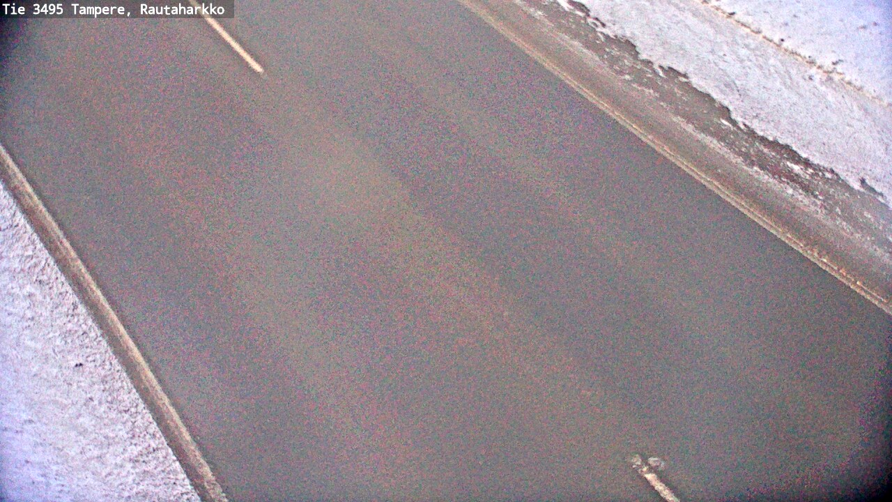 Weather Camera Image Väg 3495 Tammerfors, Rautaharkko, Tampere, Pirkanmaa