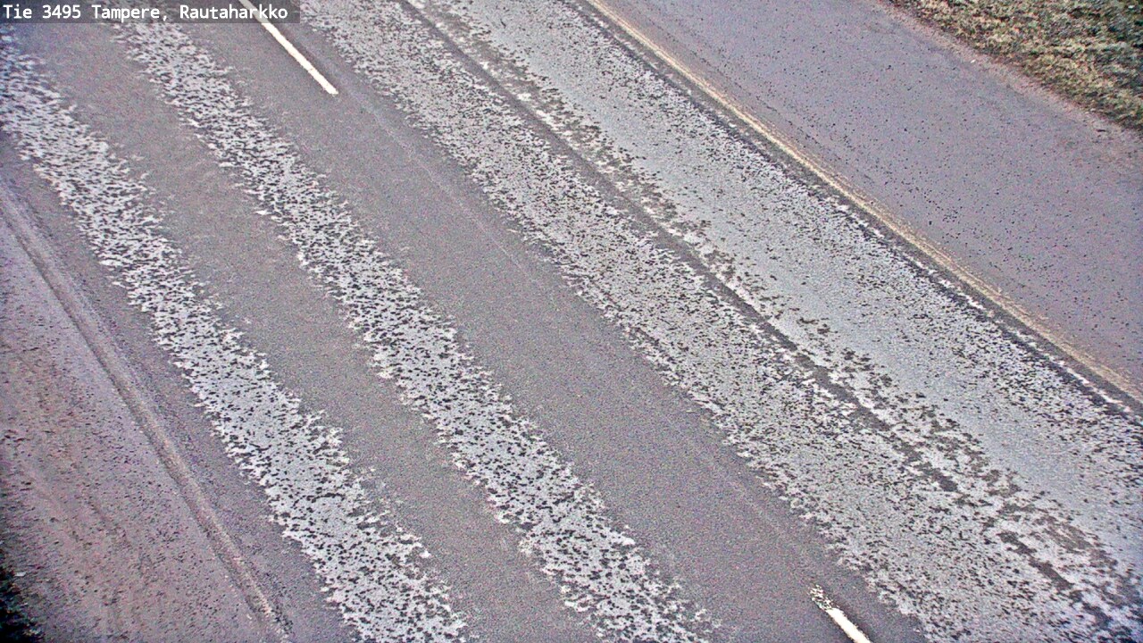 Weather Camera Image Road 3495 Tampere, Rautaharkko, Tampere, Pirkanmaa