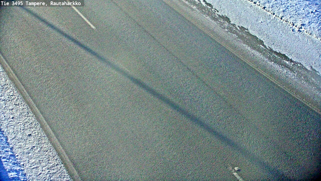 Weather Camera Image Väg 3495 Tammerfors, Rautaharkko, Tampere, Pirkanmaa