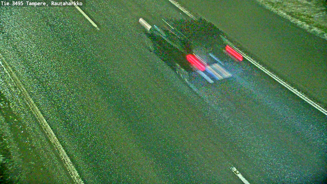 Weather Camera Image Road 3495 Tampere, Rautaharkko, Tampere, Pirkanmaa