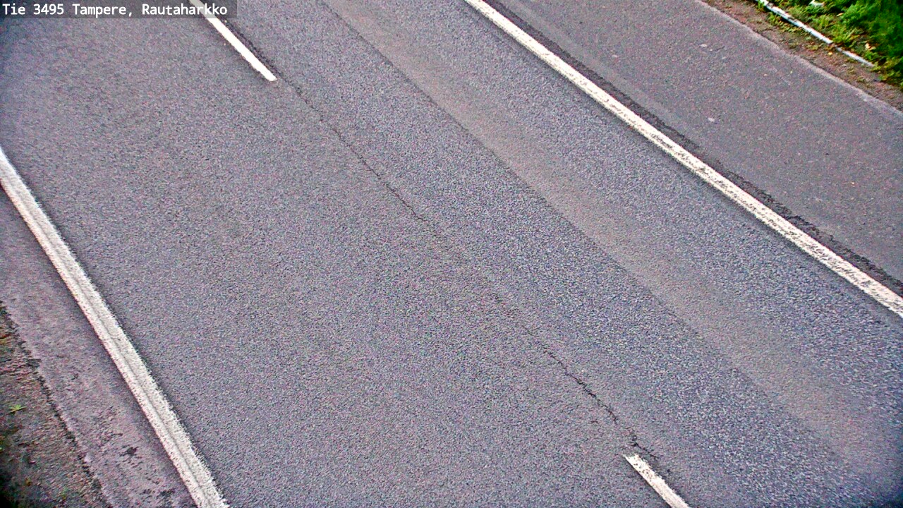 Weather Camera Image Road 3495 Tampere, Rautaharkko, Tampere, Pirkanmaa