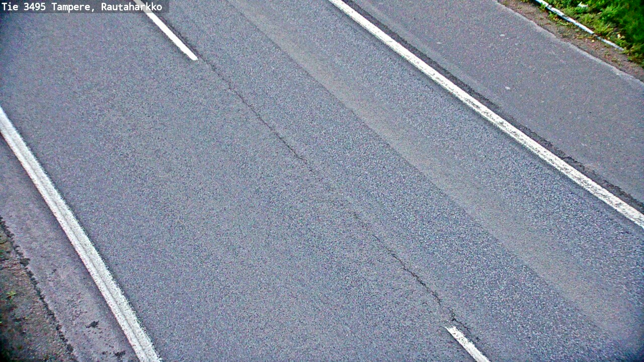 Weather Camera Image Road 3495 Tampere, Rautaharkko, Tampere, Pirkanmaa
