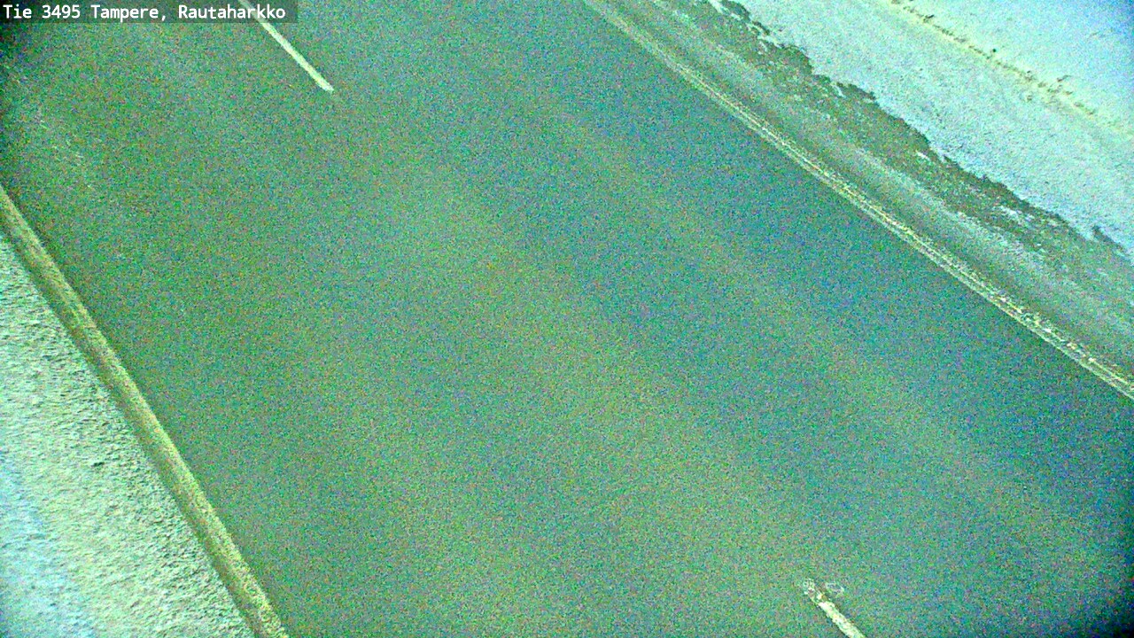 Weather Camera Image Road 3495 Tampere, Rautaharkko, Tampere, Pirkanmaa