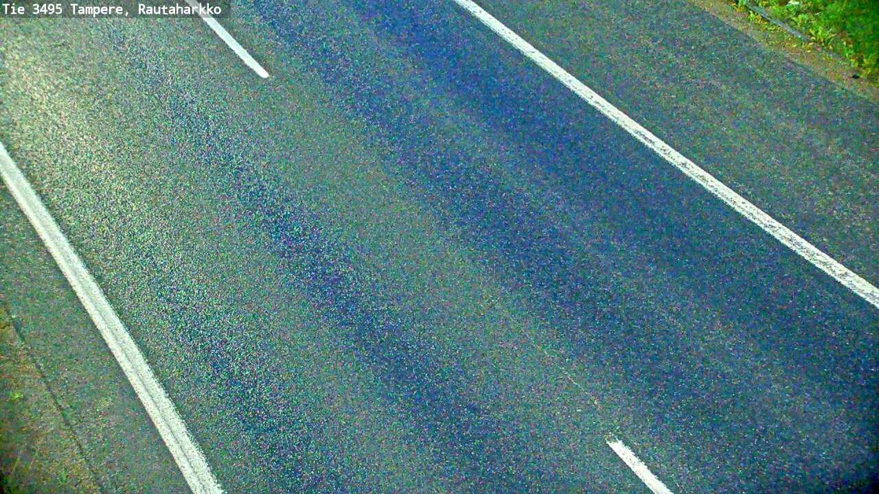 Weather Camera Image Road 3495 Tampere, Rautaharkko, Tampere, Pirkanmaa