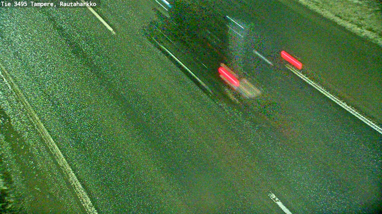 Weather Camera Image Road 3495 Tampere, Rautaharkko, Tampere, Pirkanmaa