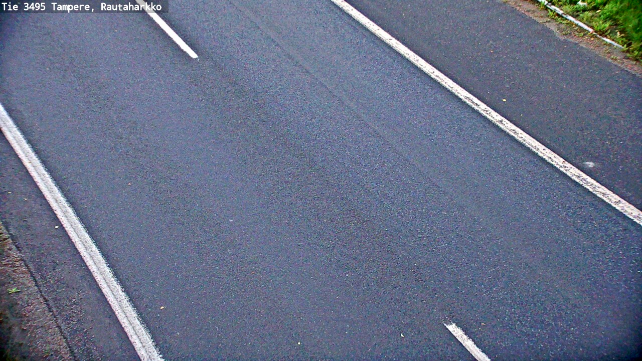 Weather Camera Image Road 3495 Tampere, Rautaharkko, Tampere, Pirkanmaa
