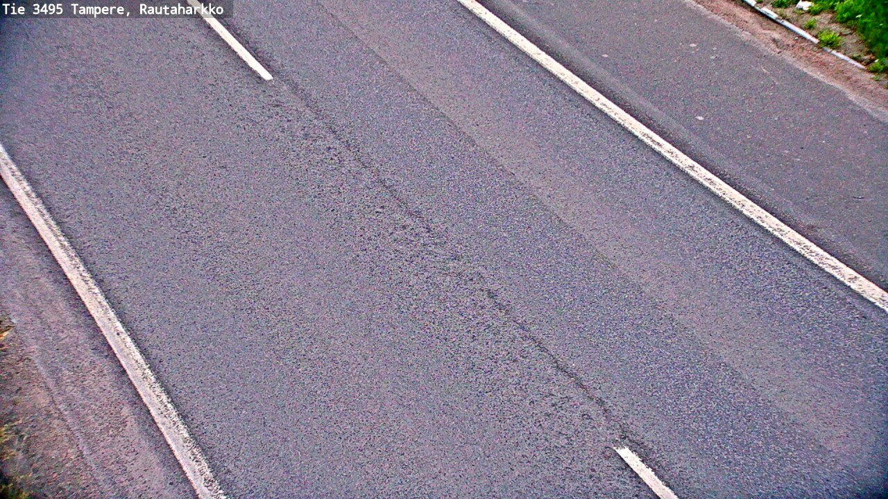 Weather Camera Image Road 3495 Tampere, Rautaharkko, Tampere, Pirkanmaa