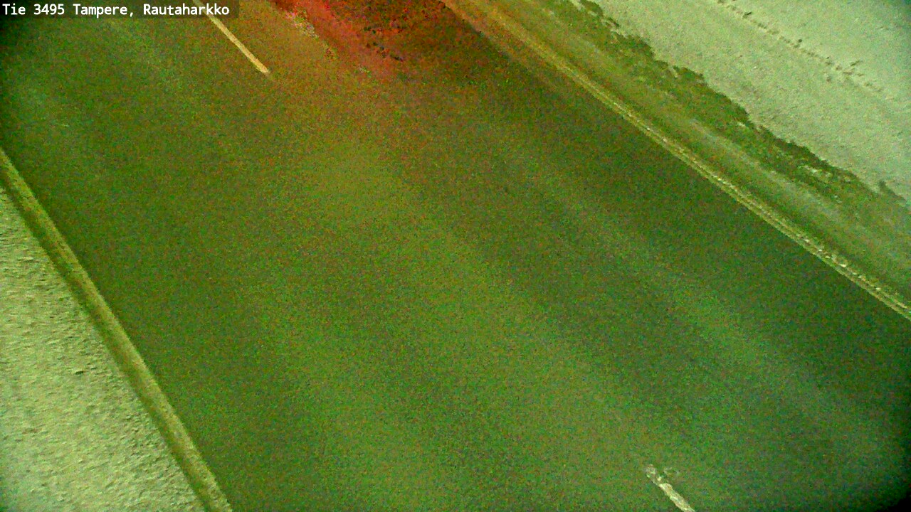 Weather Camera Image Road 3495 Tampere, Rautaharkko, Tampere, Pirkanmaa