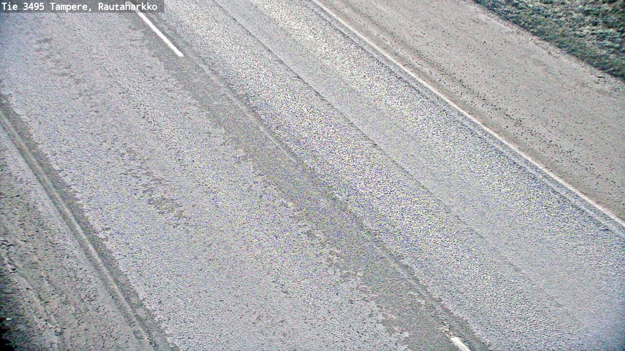 Weather Camera Image Road 3495 Tampere, Rautaharkko, Tampere, Pirkanmaa