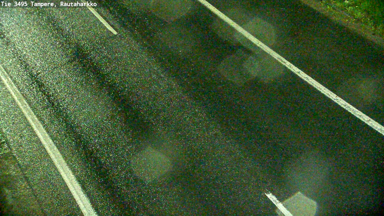 Weather Camera Image Road 3495 Tampere, Rautaharkko, Tampere, Pirkanmaa